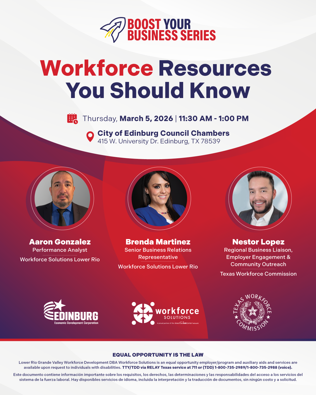 Boost Your Business Series: Workforce Resources You Should Know